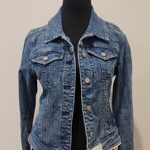 Pilcro and the letterpress Denim Jacket Size S